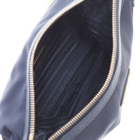 PRADA Navy Blue Nylon Shoulder Bag - Picture 9 of 12